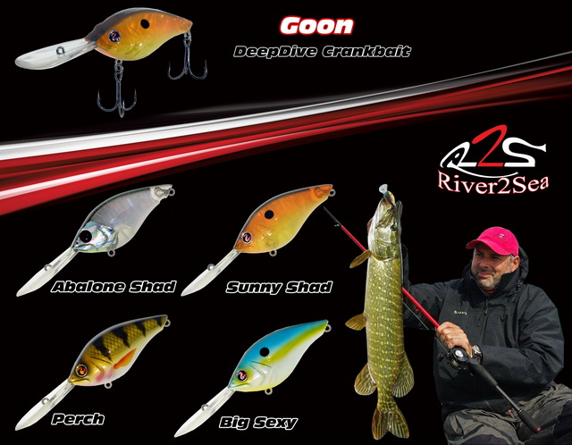 The GOON from River2Sea, lures that produce results…….