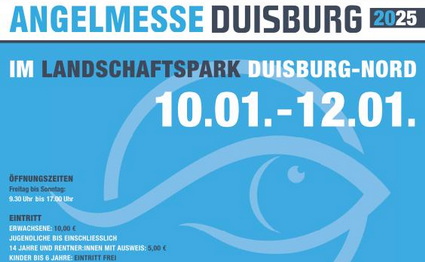 ANGELMESSE DUISBURG 10 -11 und 12 januari